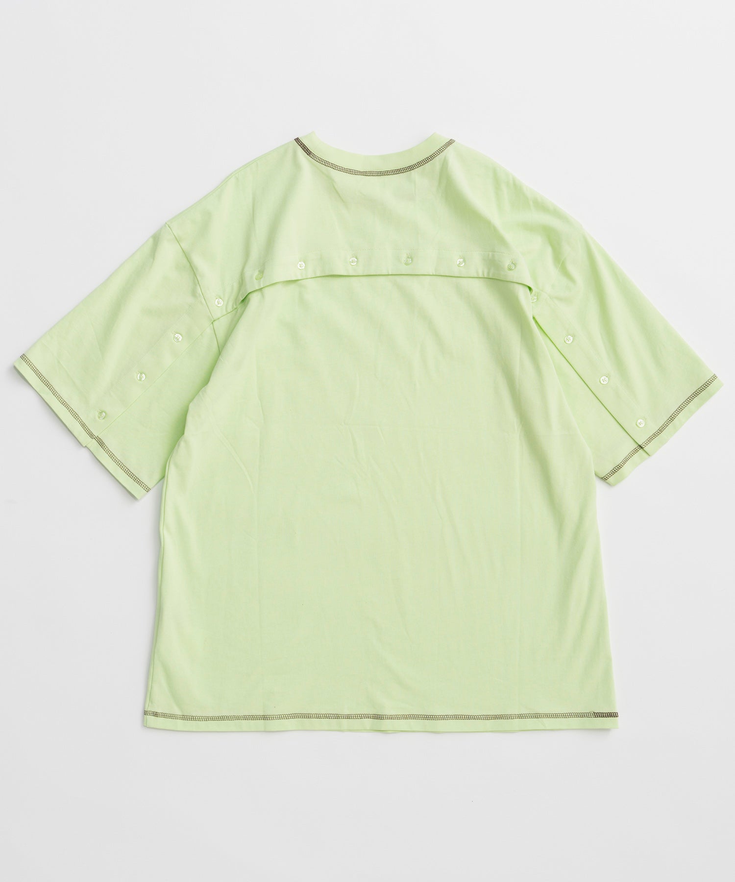 Multi-Way Color Stitch Over T-Shirt