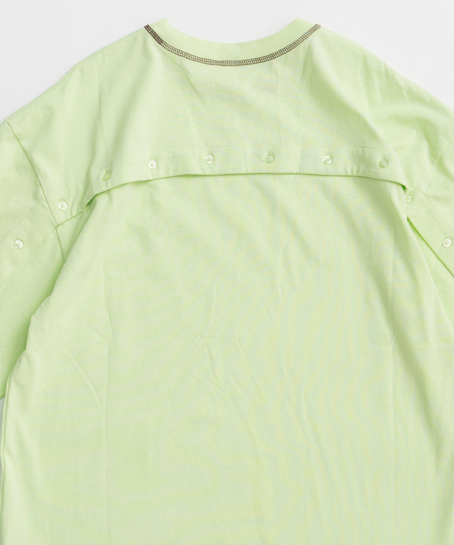 Multi-Way Color Stitch Over T-Shirt