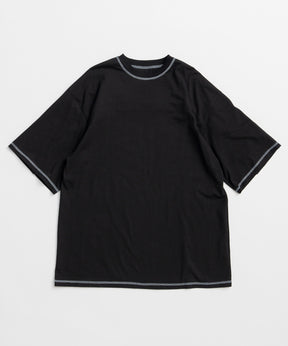 Multi-Way Color Stitch Over T-Shirt