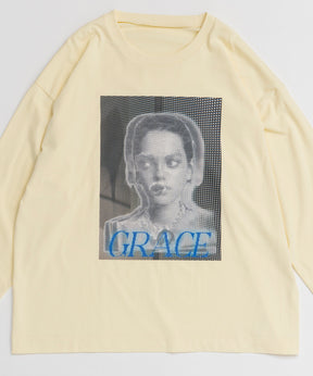 【26SPRING PRE-ORDER】GRACE Print Long Sleeve Tee