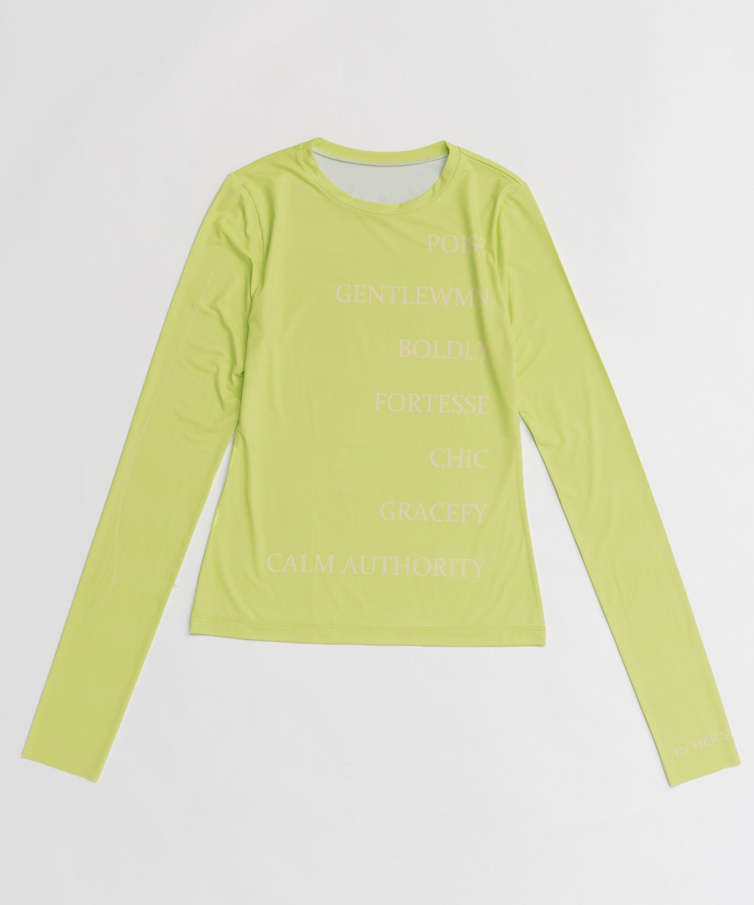 [26SPRING PRE-ORDER] Logo Sheer Top