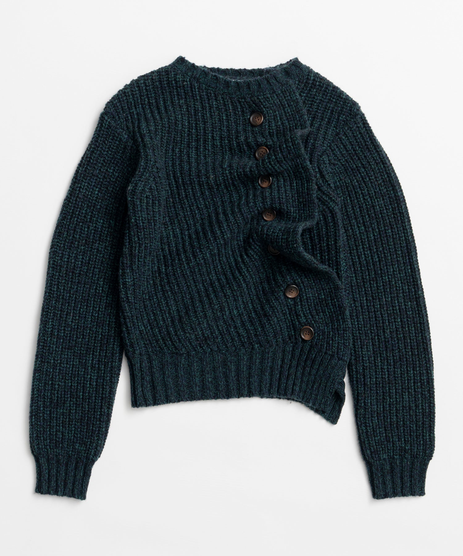 【26WINTER PRE-ORDER】Asymmetrical Frill Cardigan