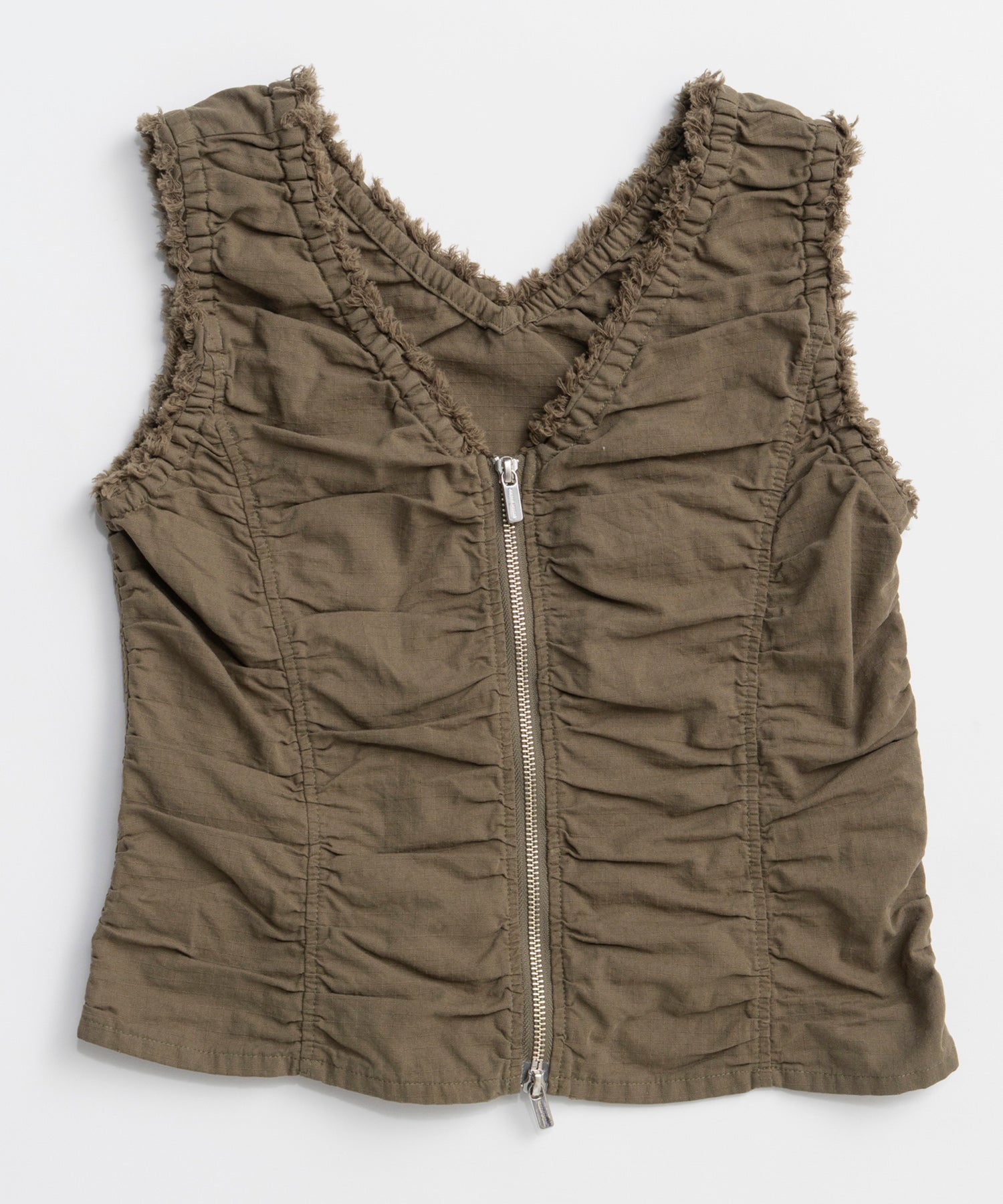 [2026Summer PRE-ORDER] Military Gathered TOPs
