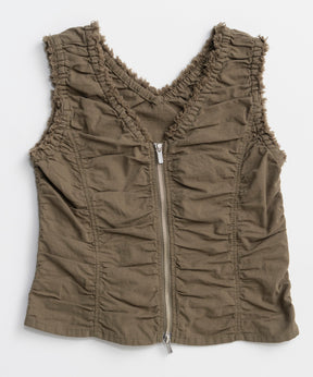 [2026Summer PRE-ORDER] Military Gathered TOPs