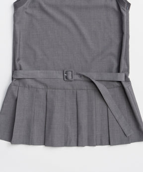 [2026Summer PRE-ORDER] Pleated Mini Jumper Skirt