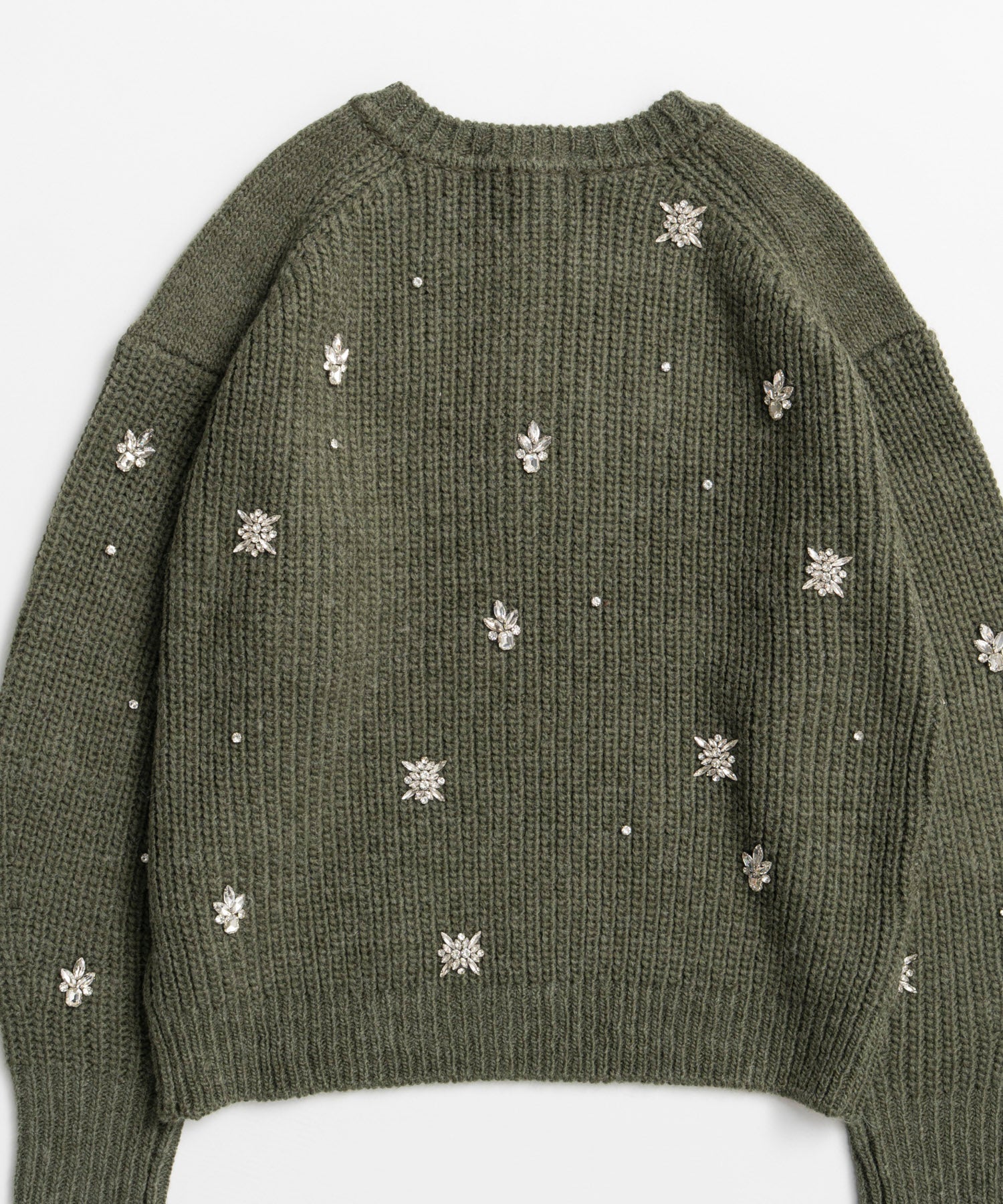 【26WINTER COLLECTION】Bijou Henley Neck Knit Top