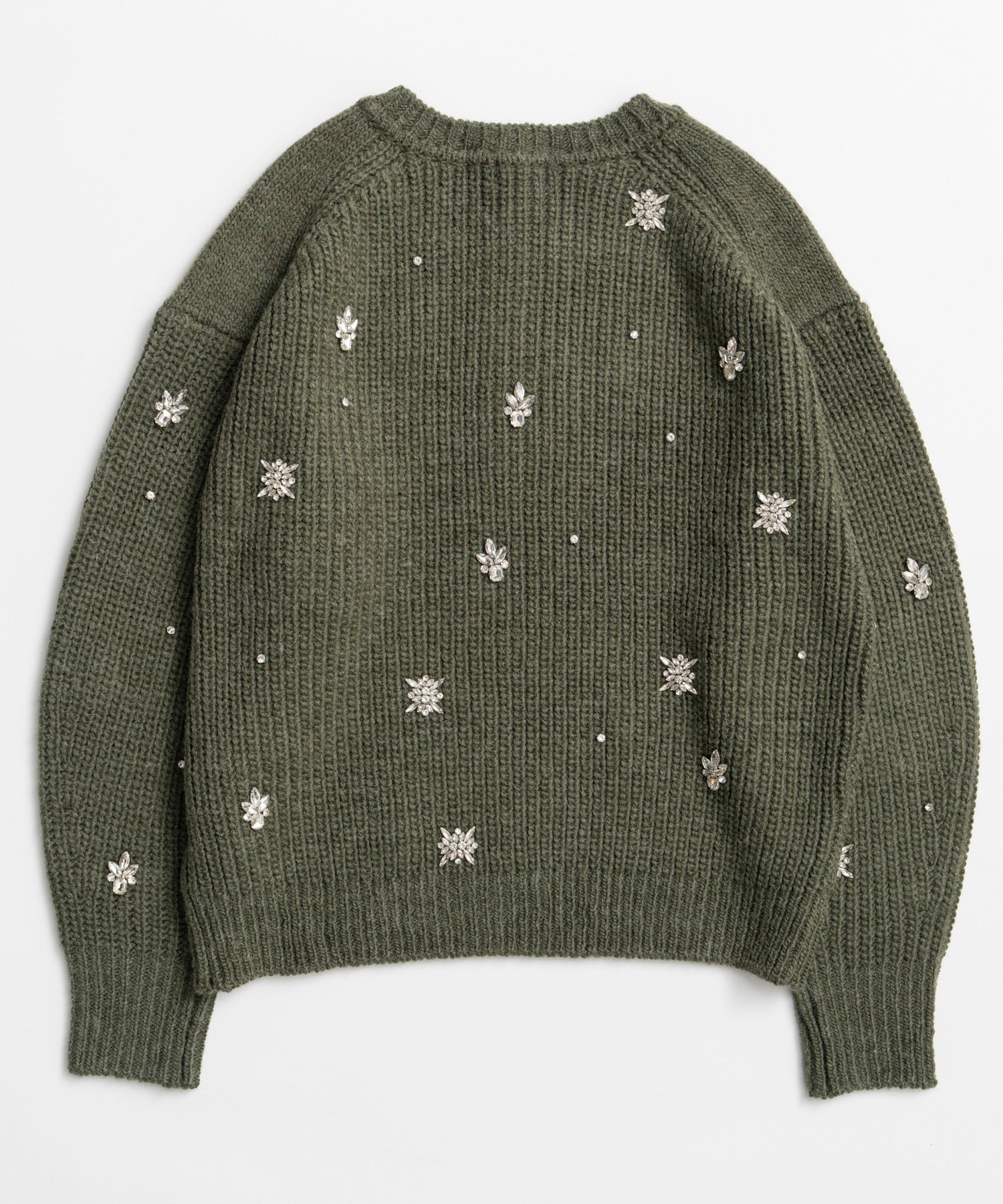 【26WINTER COLLECTION】Bijou Henley Neck Knit Top