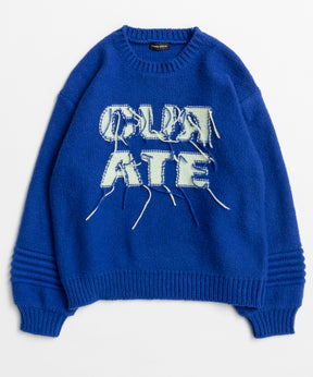 【26WINTER PRE-ORDER】CURATE Intarsia Knit Top