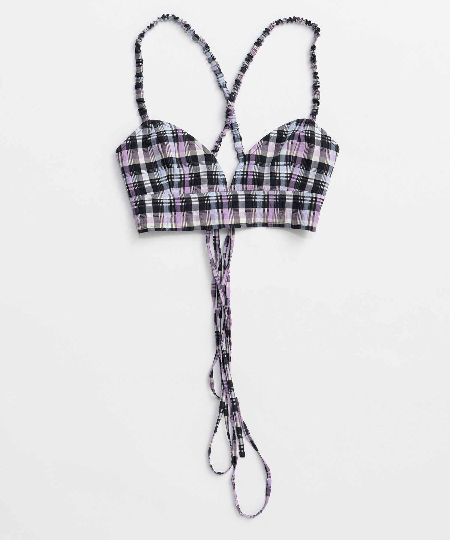 【2026Summer PRE-ORDER】Checkered Short Bustier