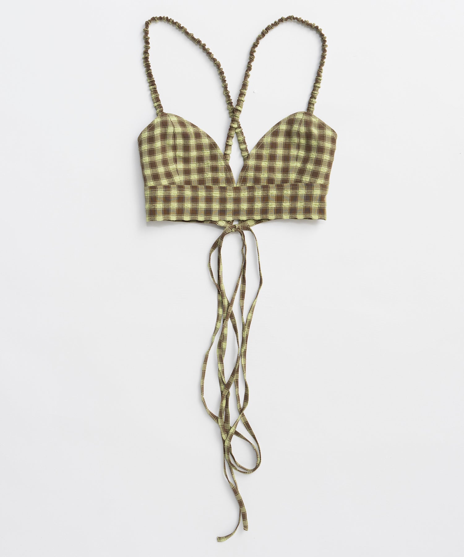 【2026Summer PRE-ORDER】Checkered Short Bustier