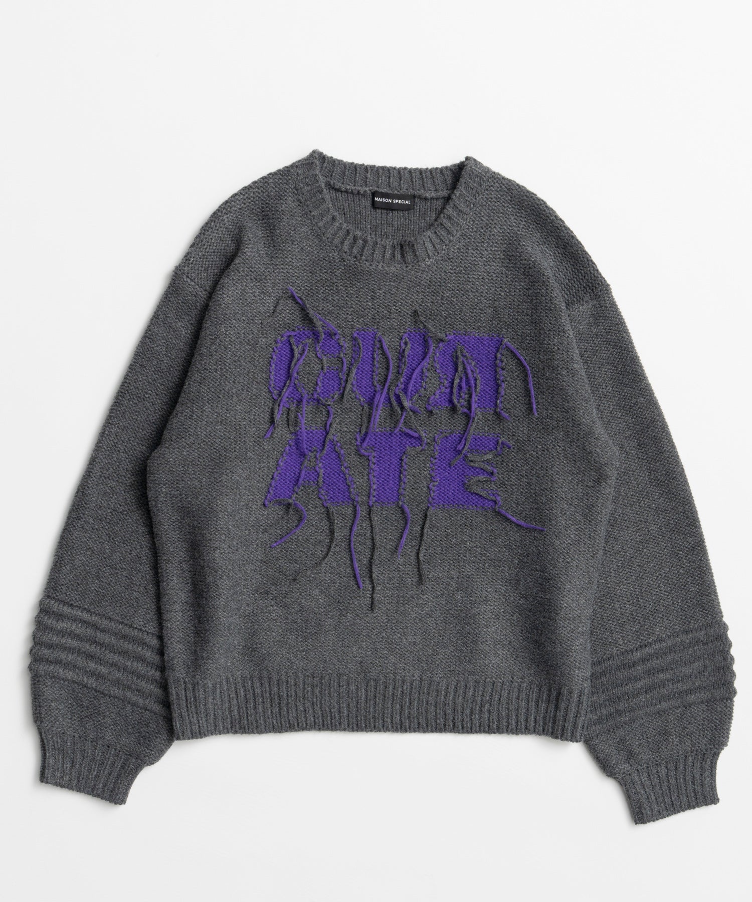 【26WINTER PRE-ORDER】CURATE Intarsia Knit Top
