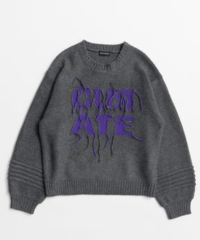 【26WINTER PRE-ORDER】CURATE Intarsia Knit Top