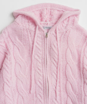 【26WINTER COLLECTION】Chunky Cable Knit Cardigan