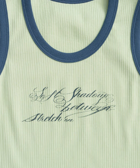 【2026Summer PRE-ORDER】Two-Tone Ringer Tank