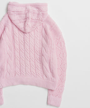 【26WINTER COLLECTION】Chunky Cable Knit Cardigan