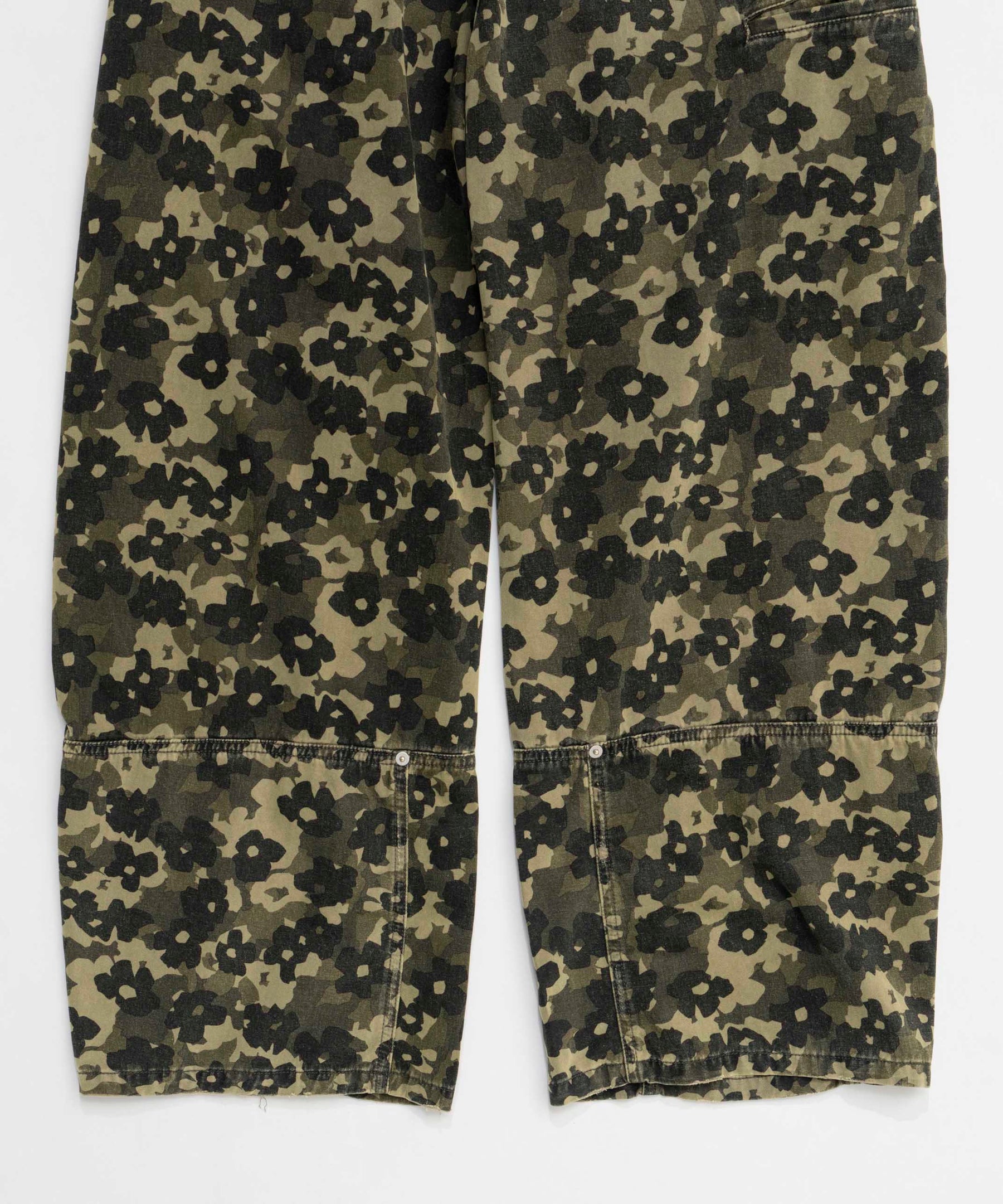 【25SPRING PRE-ORDER】Flower Camouflage Curve Pants