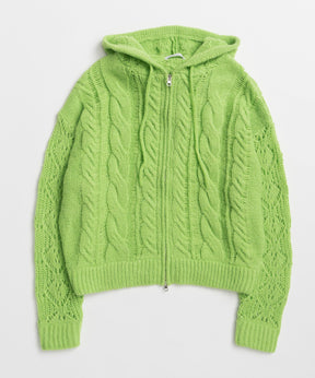 【26WINTER COLLECTION】Chunky Cable Knit Cardigan
