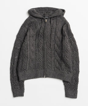 【26WINTER COLLECTION】Chunky Cable Knit Cardigan
