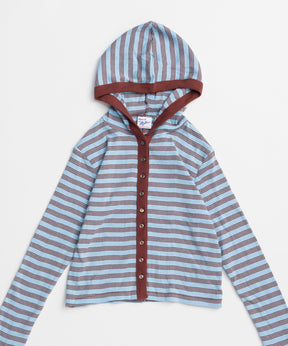【MILLER】Rib Hoodie Cardigan