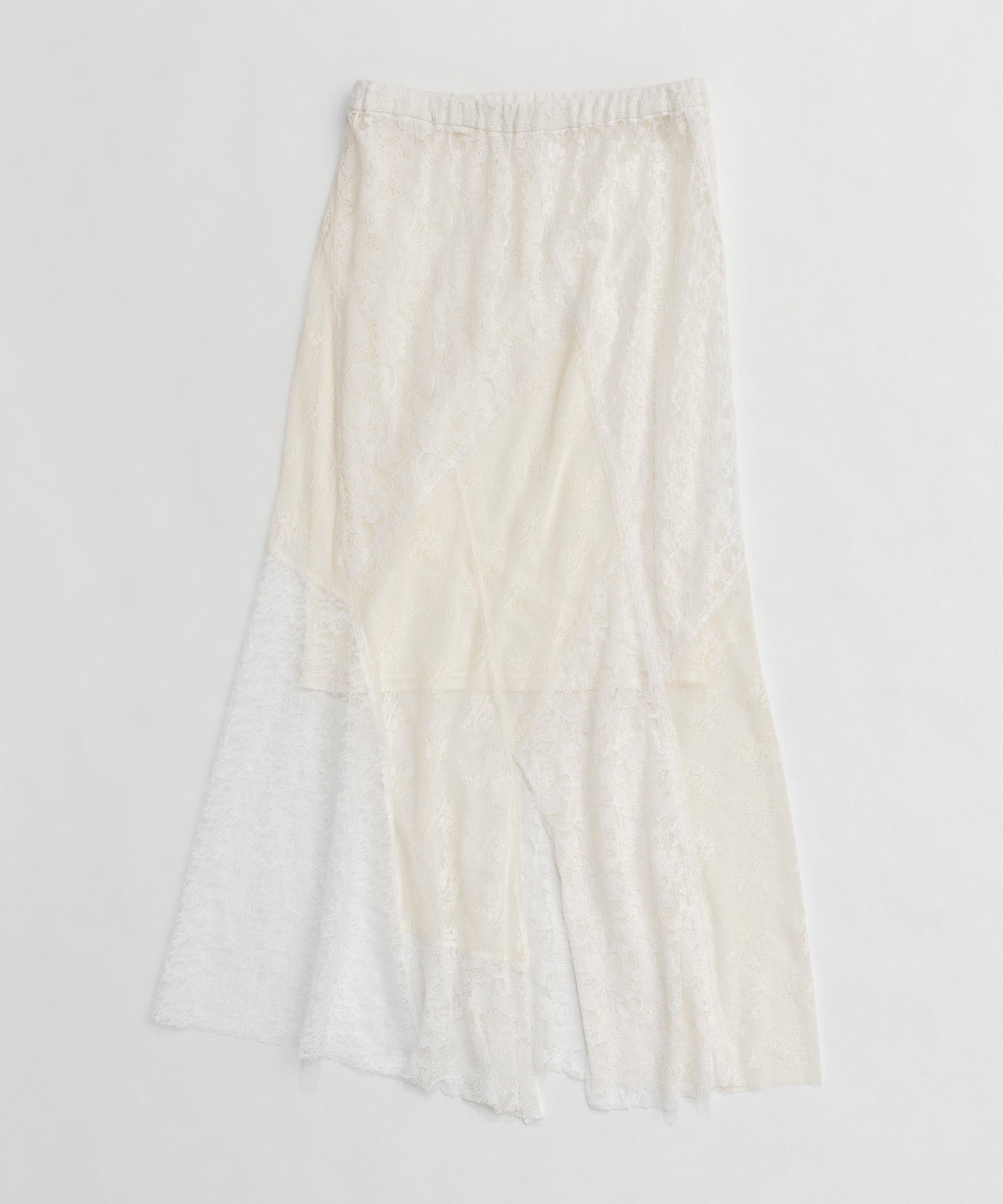 【25SPRING PRE-ORDER】Lace Fabric Docking Skirt