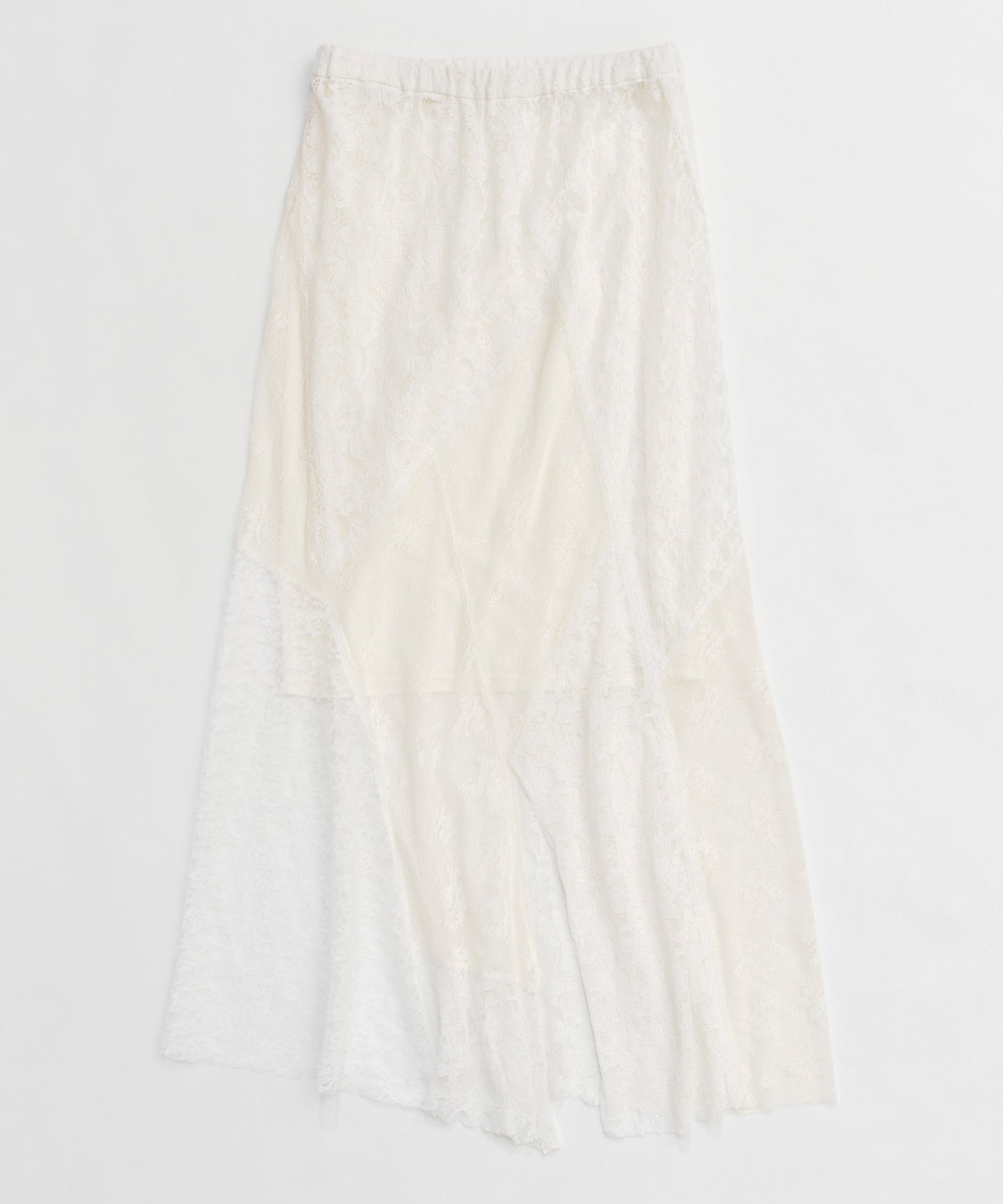 【25SPRING PRE-ORDER】Lace Fabric Docking Skirt