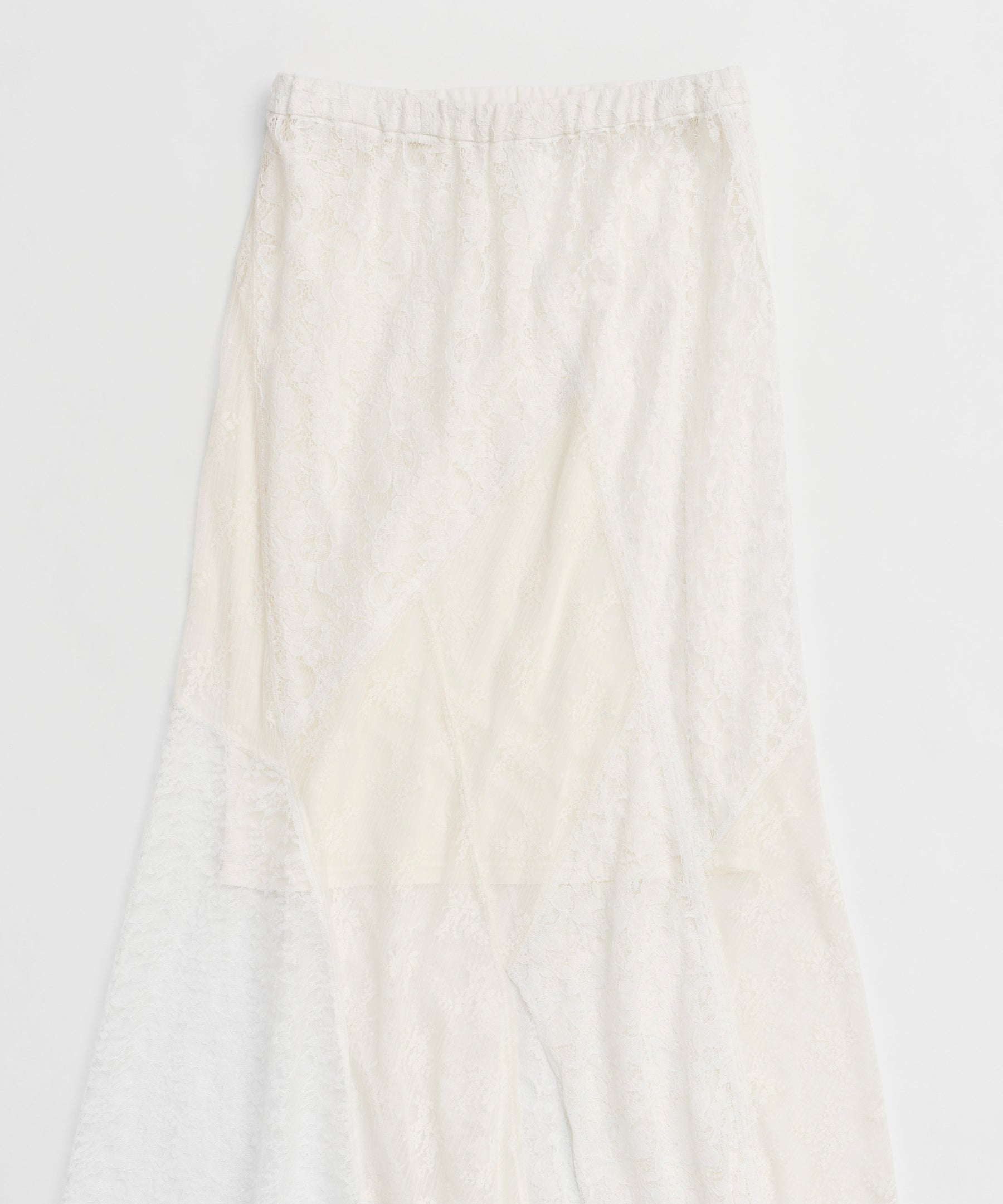 【25SPRING PRE-ORDER】Lace Fabric Docking Skirt