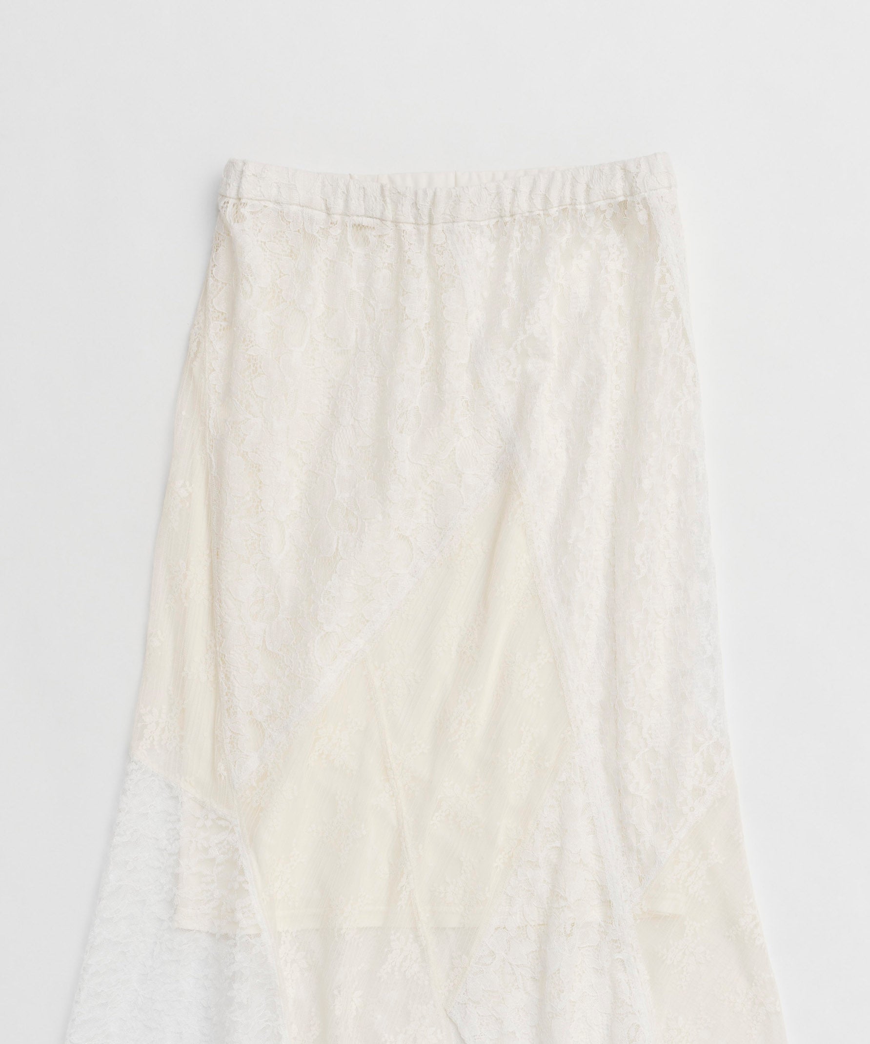 【25SPRING PRE-ORDER】Lace Fabric Docking Skirt