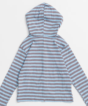 【MILLER】Rib Hoodie Cardigan