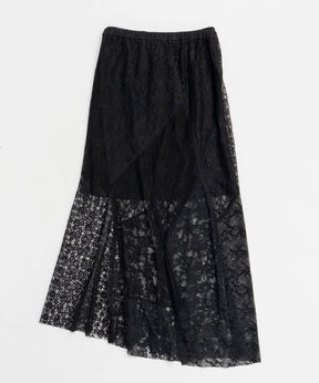 【25SPRING PRE-ORDER】Lace Fabric Docking Skirt