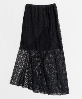 【25SPRING PRE-ORDER】Lace Fabric Docking Skirt