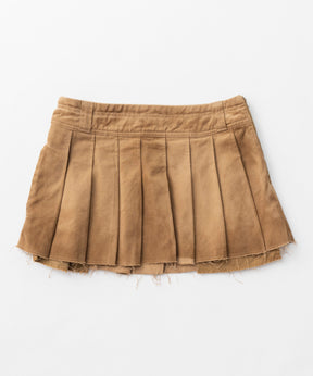 【24WINTER PRE-ORDER】Pleated Skirt Layered Pants