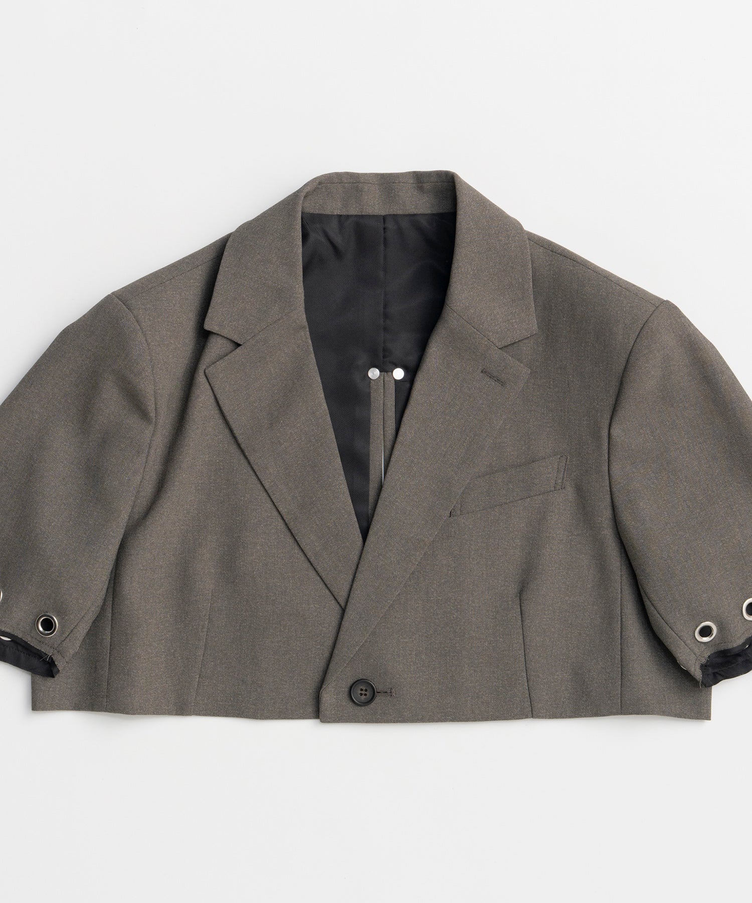 Eyelet Short Jacket