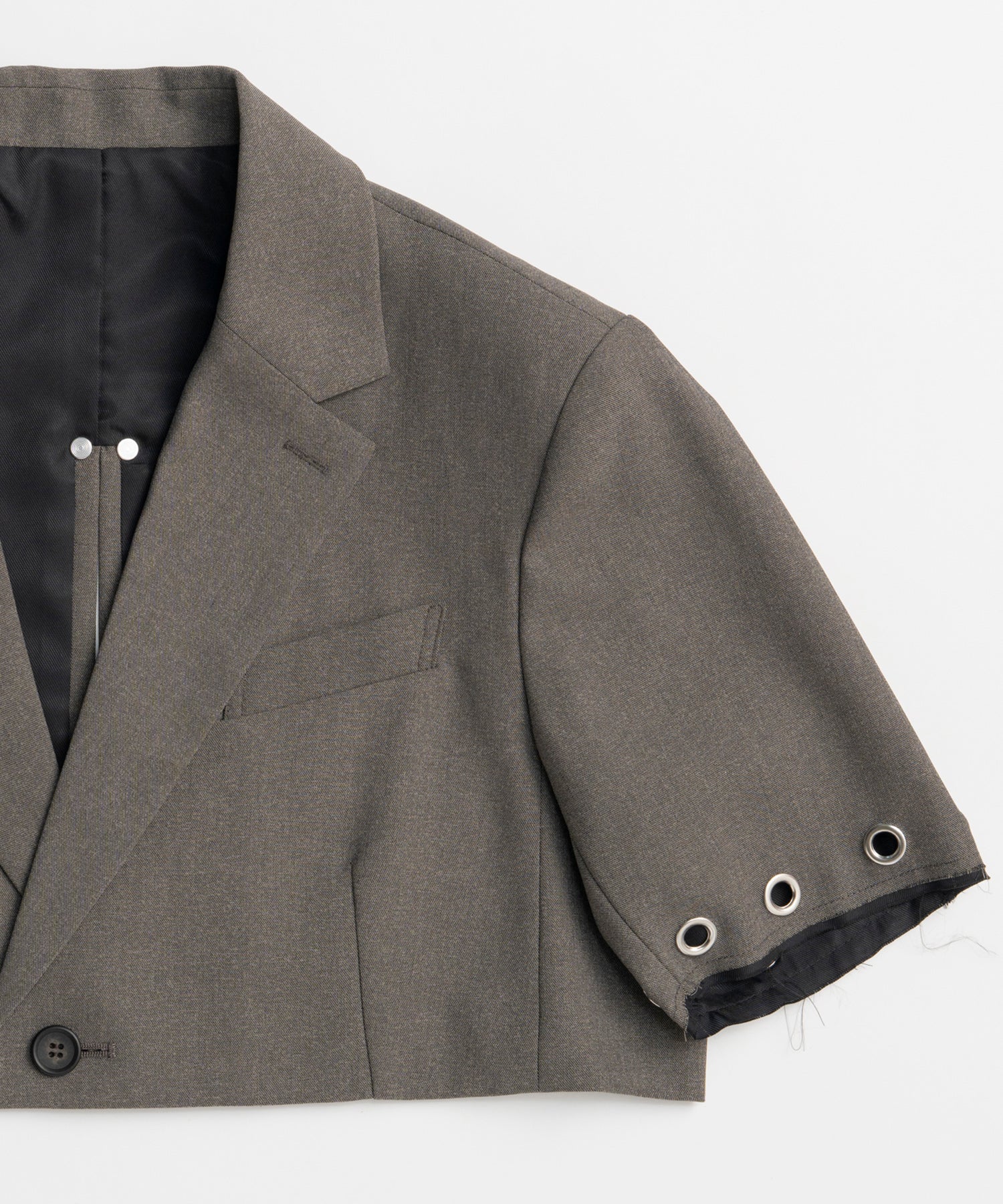 Eyelet Short Jacket