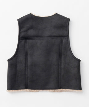 【24WINTER PRE-ORDER】2way Boa Vest