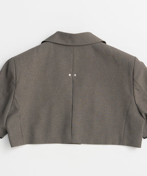 Eyelet Short Jacket