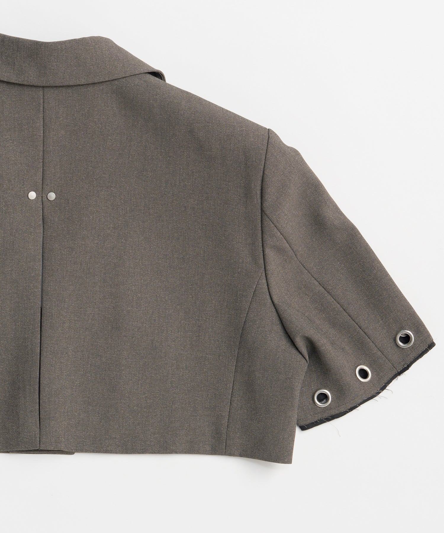 Eyelet Short Jacket