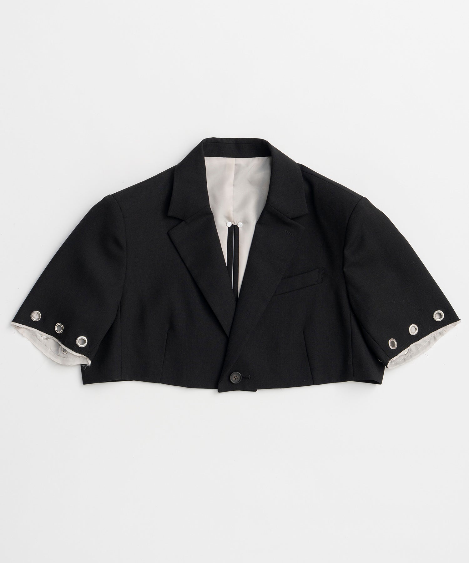 Eyelet Short Jacket