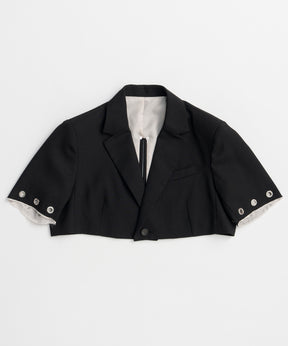 Eyelet Short Jacket