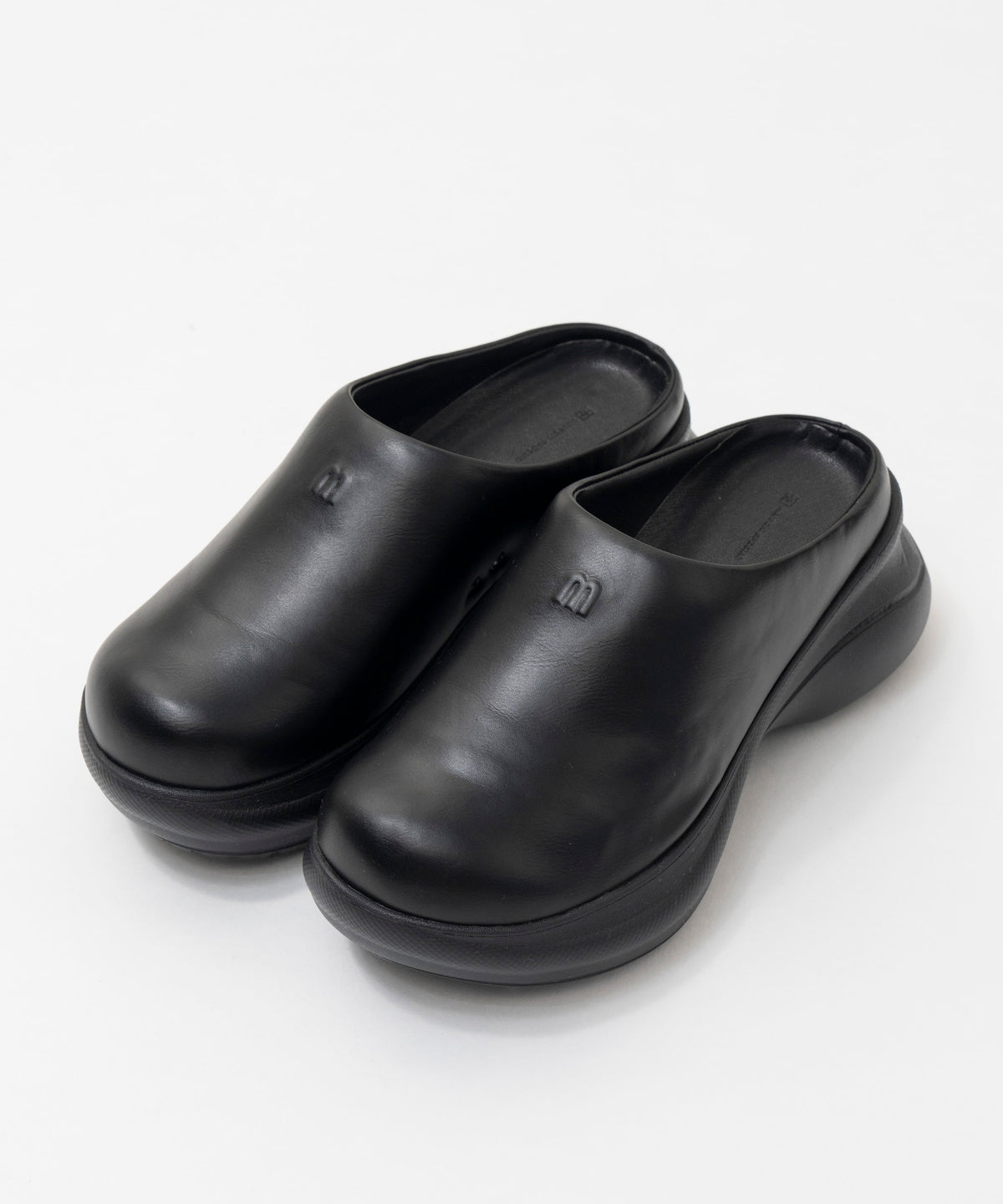 【25SPRING PRE-ORDER】Vegan Leather Sabot Sandals