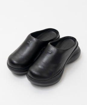 【25SPRING PRE-ORDER】Vegan Leather Sabot Sandals