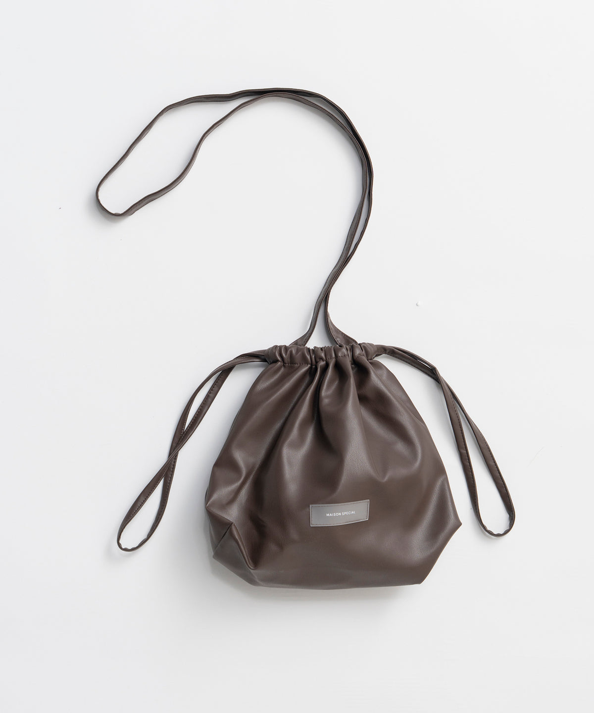 【PRE-ORDER】 Vegan Leather 2way Purse Small Shoulder Bag