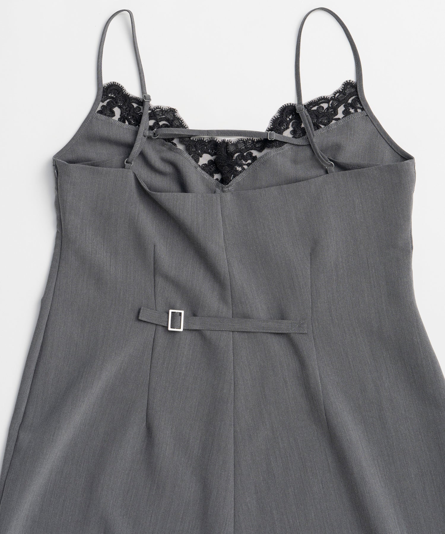 【2026Summer PRE-ORDER】Lace Trim Short Jumpsuit