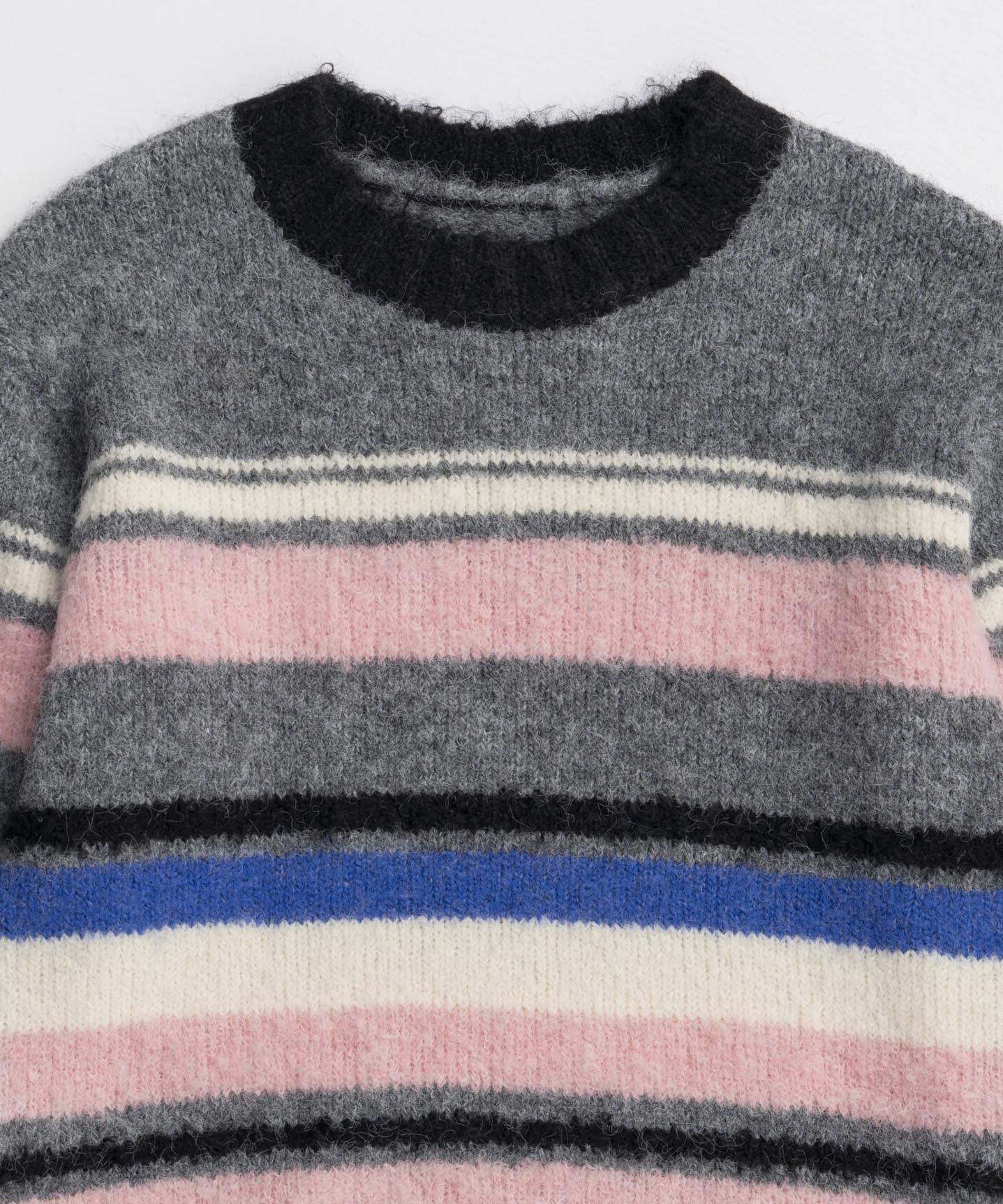 Multi-border Knit Top