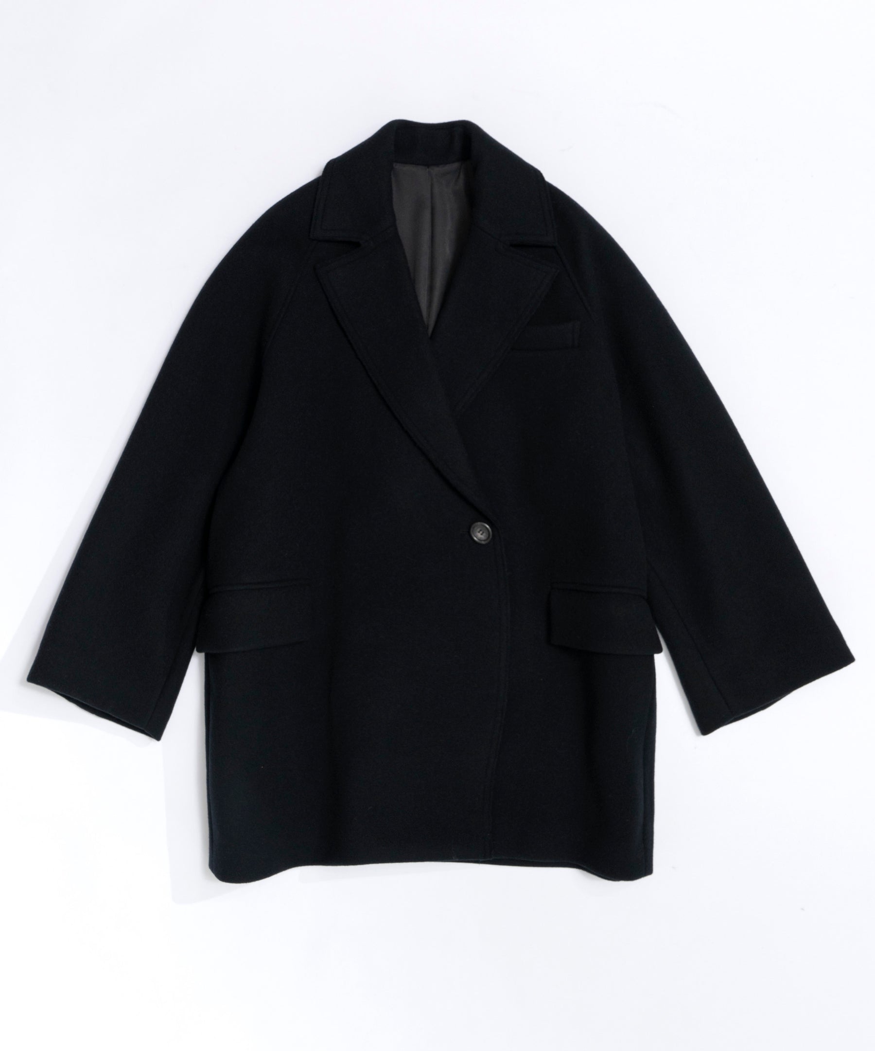 【SALE】Super140 Loose Jacket Coat