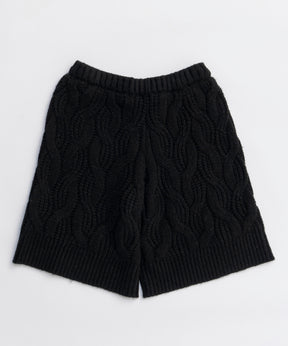 [25WINTER PRE-ORDER] Cable Knit Shorts