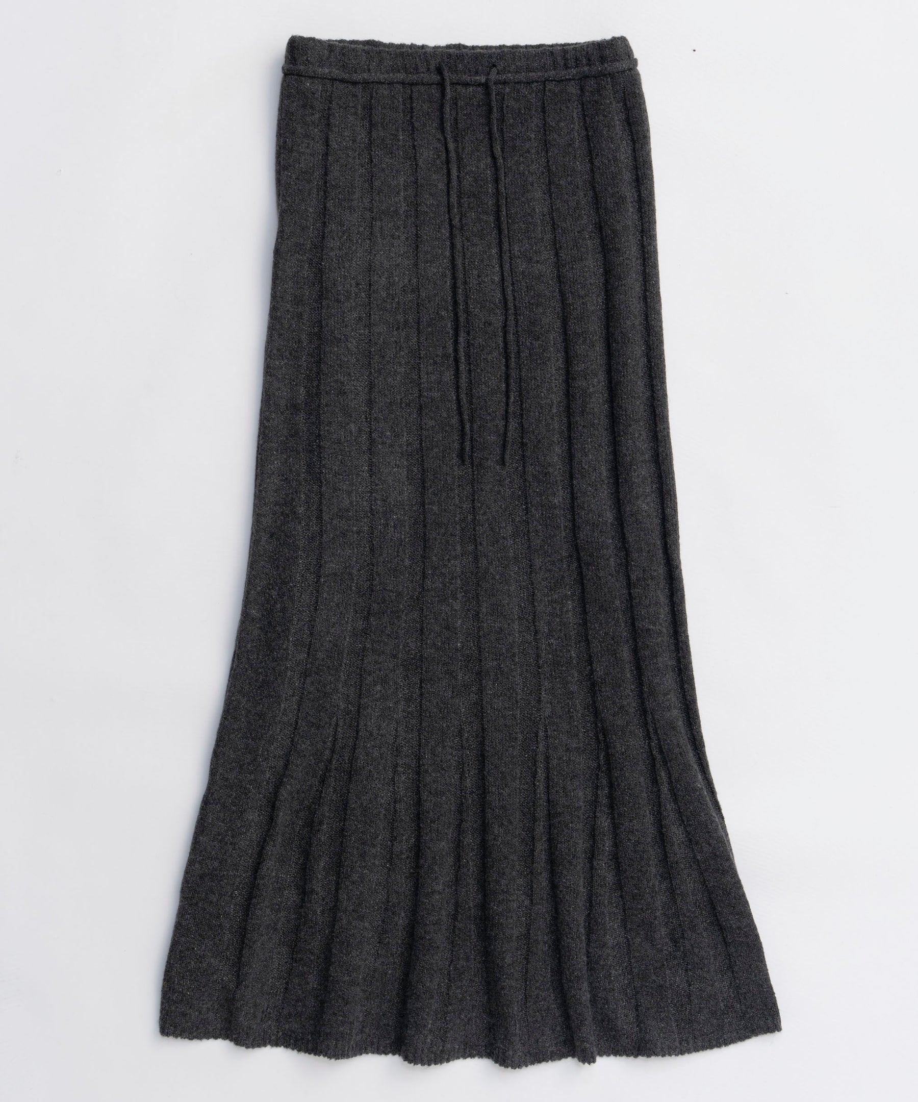 [25周期预订]随机肋骨编织喇叭裙