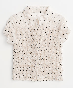 【PRE-ORDER】Shirring French Sleeve Shirt