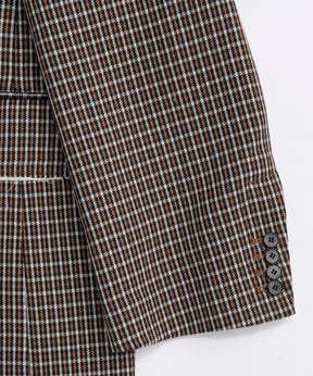 2way Hooded Scarf Cut Off Jacket