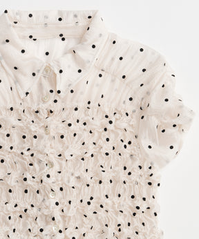 【PRE-ORDER】Shirring French Sleeve Shirt