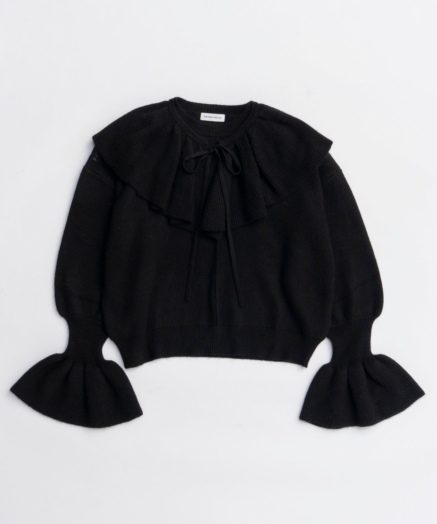 [25winter preoder] 2way ruffle collar 니트